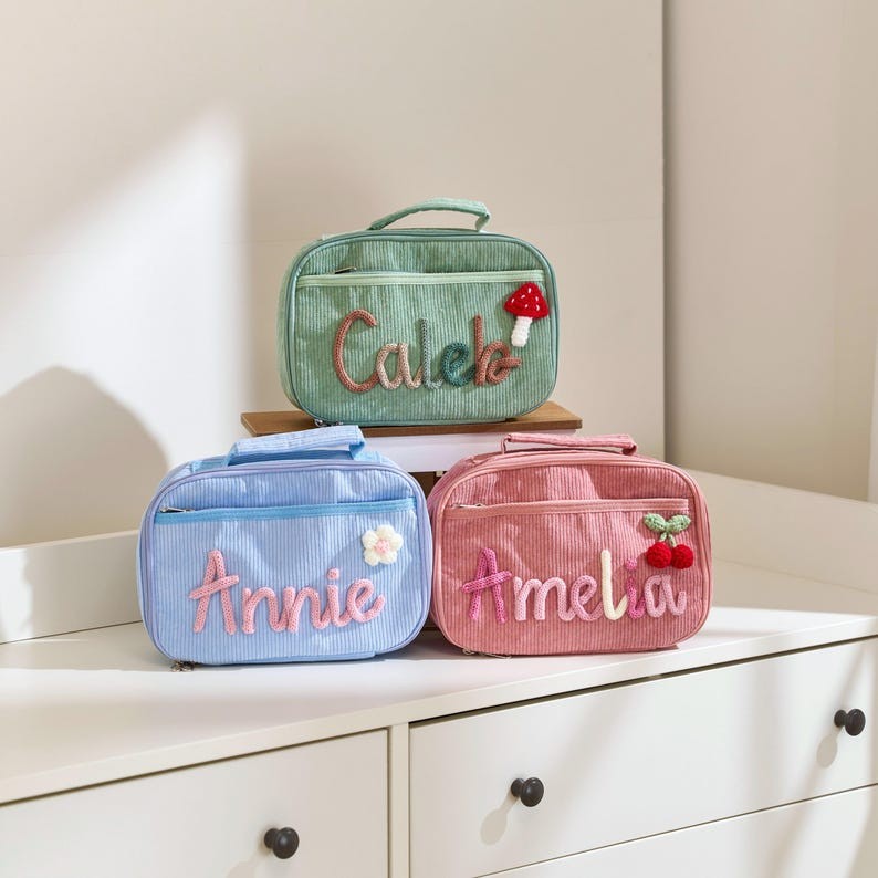 Personalized Kids Lunchbag Back to School Gift