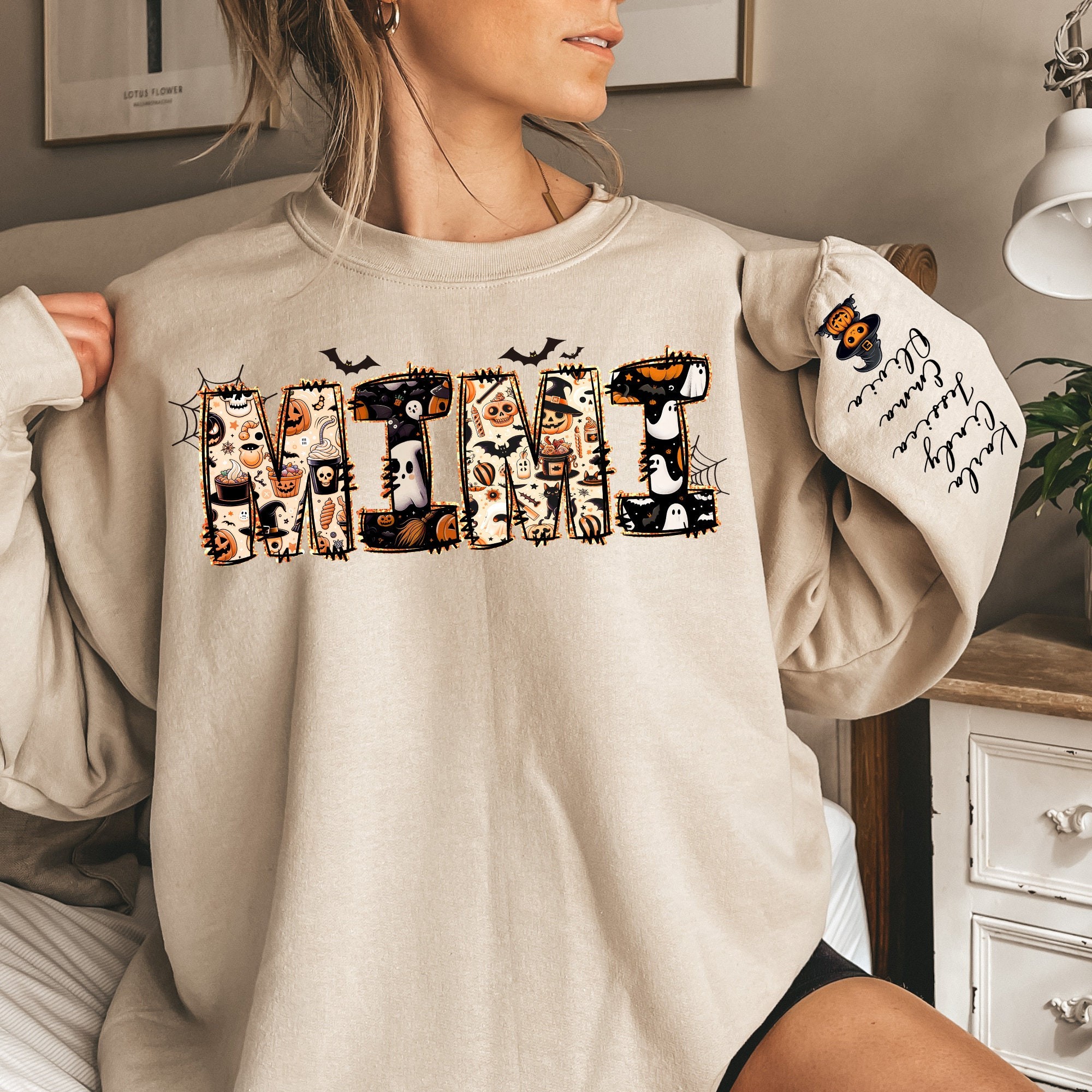 Personalized Halloween Mimi Sweatshirt/Hoodie