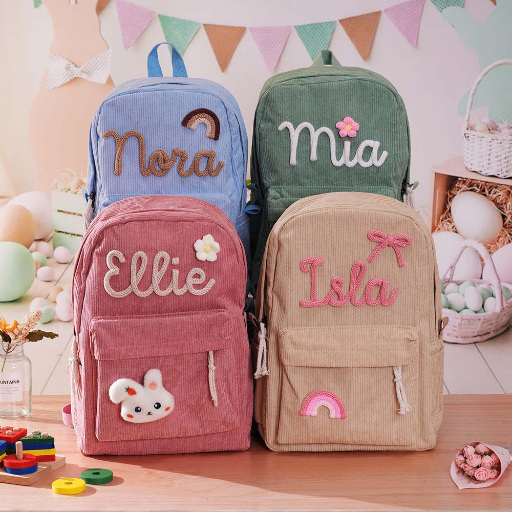 Personalized Kids Backpack With Name Back to School Gift
