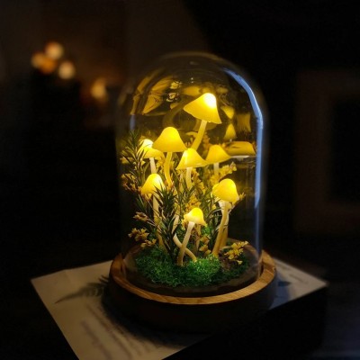 Enchanted Forest Mushroom Lamp Christmas Gift