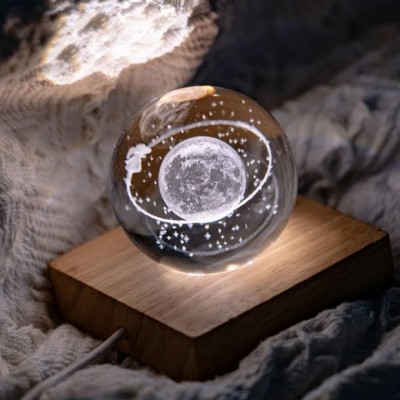 Custom Moon Night Light Bedside Desk Lamp Baby Gift Birthday Gift Christmas Gift