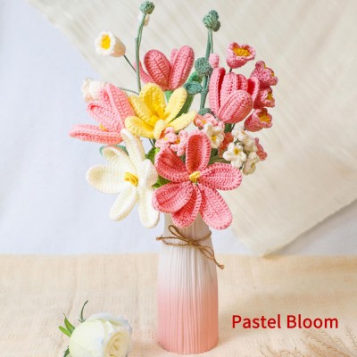 Mother's Day Crochet Bouquet Finished Product