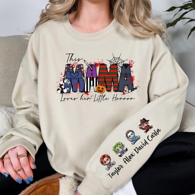 This Mama Loves Her Little Horror Sweatshirt/Hoodie